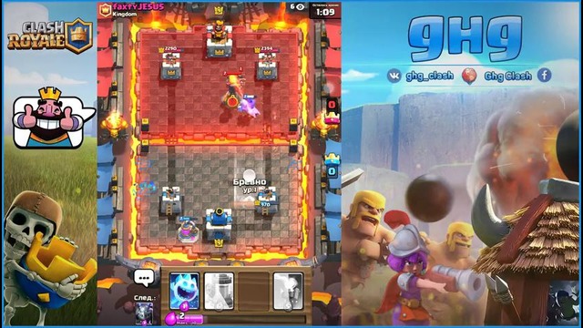 Лед. голем и сб. элика – топ карты / clash royale