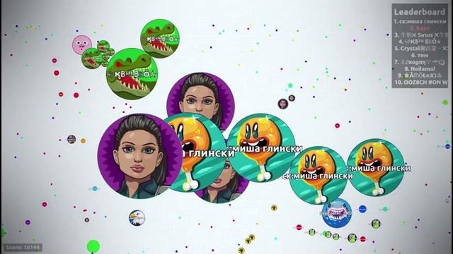 Fake tricksplit, bait, & funniest agario uncut gameplay (agar.io)