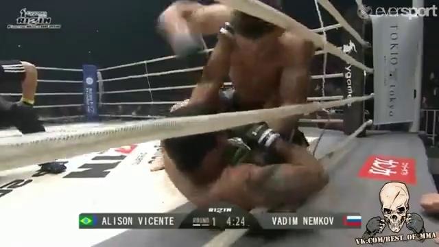 Vadim Nemkov vs Alison Vicente – RIZIN FWGP 2016