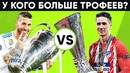 Угадай, у кого больше трофеев за всю карьеру в клубе и сборной самый титулованный футболист