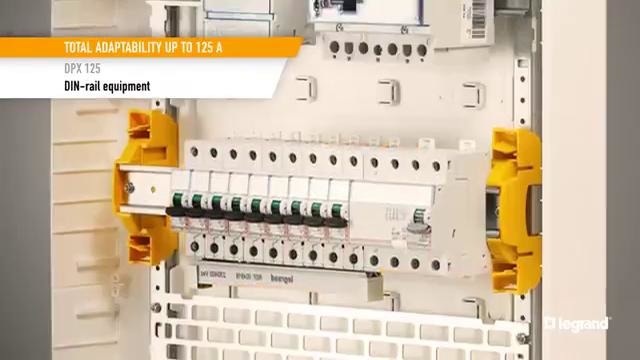 Legrand XL3 125 удобство монтажа электрических щитов