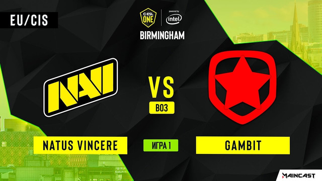 ESL One Birmingham 2020 – Natus Vincere vs Gambit (Game 1)