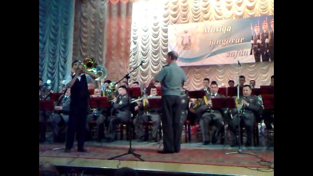Выступление Абдуллаева Лочина с оркестром