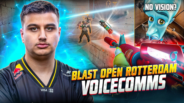 NAVI Voicecomms vs Aurora, Falcons | Road to the Final at BLAST Open Rotterdam 2026