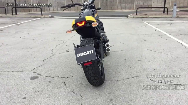 Ducati Scrambler Full Throttle – Мотоцикл Тома Харди из Венома