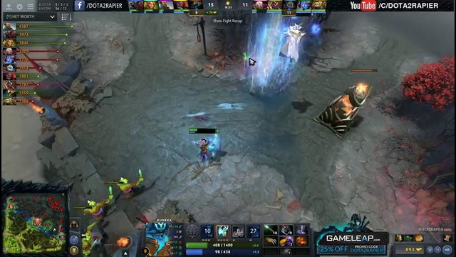 Dota 2 No.1 Kunkka! Attacker – Let’s Blame Mid for Losing against Him