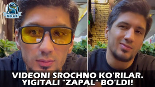 Видеони срочно кўрилар. Йигитали «запал» бўлди! | Videoni srochno ko’rilar. Yigitali «zapal» bo’ldi