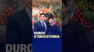 Telegram asoschisi Pavel Durov O‘zbekistonda mehmon bo‘ldi