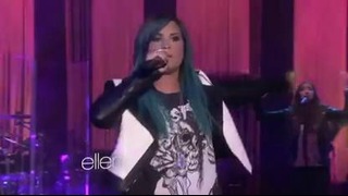 Demi Lovato-Neon Lights Live on The Ellen Show