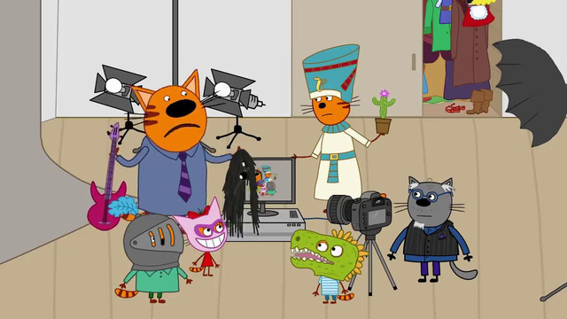 Три кота | Фотосессия | Новая Серия 120 | Мультфильмы для детей