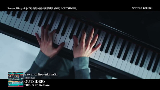 SawanoHiroyuki[nZk]:河野純喜＆與那城奨 (JO1) – OUTSIDERS (Official Music Video 2022)