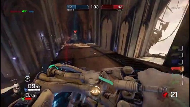 Quake Champions — видеоролик с чистым игровым процессом