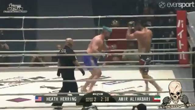 Heath Herring vs Amir Aliakbari – RIZIN FWGP 2016