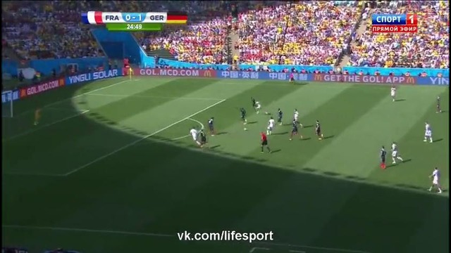Франция 0:1 Германия Обзор матча 04.06.2014