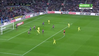 Барселона – Вильярреал | Испанская Ла Лига 2018/19 | 14-й тур