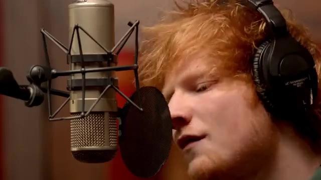 Ed Sheeran – “The A Team“ captured in The Live Room