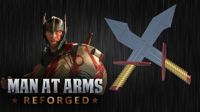 Man At Arms: Thor’s Dual Swords (Thor: Ragnarok)