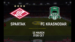 Spartak vs FC Krasnodar | 13 March | RPL 2021/22