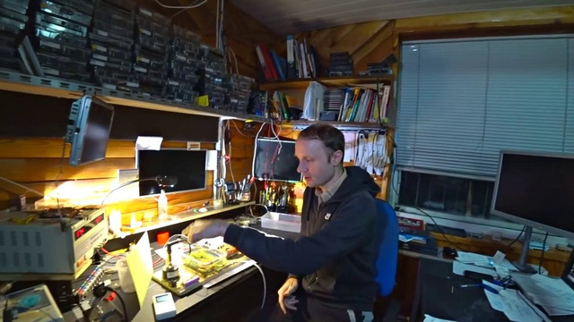 Собрал Рентген установку. Из деталей с металлоприёмки фонит не по детски