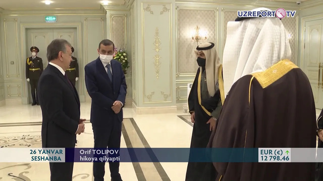 Prezident Saudiya Arabistoni delegatsiyasini qabul qildi