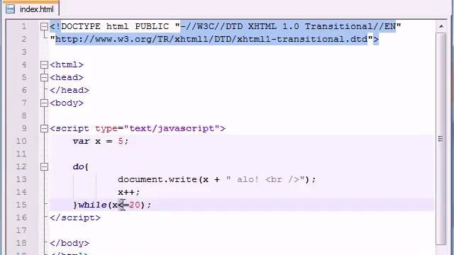 Beginner JavaScript Tutorial – 21 – do while