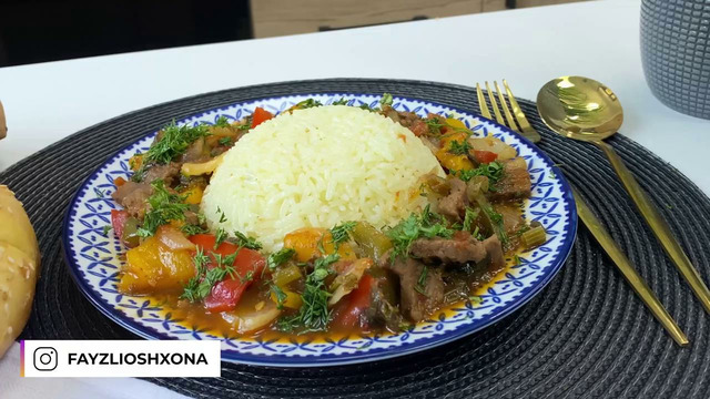 Uyg’urcha Ganfan guruchlari dona dona / Ганфан и самый вкусный рис который я когда-либо ела