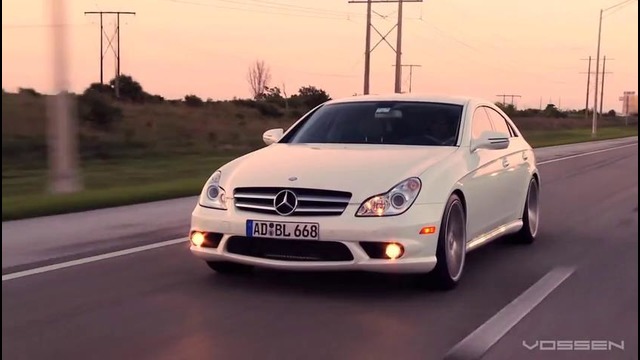 Vossen Mercedes Benz CLS500 on 20 quot; VVS CV3 Concave Wheels Rims (HD)