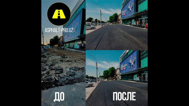 Асфальтирование дорог и Нанесение Дорожной Разметки в Ташкенте от Асфальт PRO