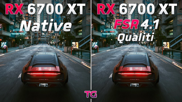 RX 6700 XT: FSR 4.1 vs Native – Test in 10 Games