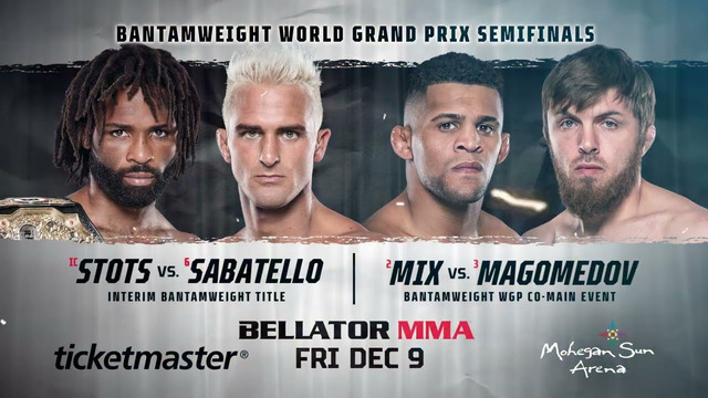 Bellator 289. Stots vs. Sabatello (10.12.2022) Основной кард