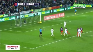 (HD) Суонси – Манчестер Сити | Кубок Англии 2018/19 | 1/4 финала