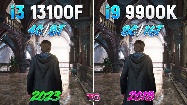 I9 9900K vs i3 13100F – 5 Years Difference