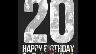 Selena Gomez Happy 20th Birthday