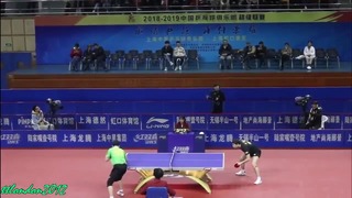 Xu Xin vs Hao Shuai China Super League 2019
