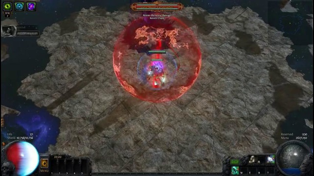 PoE – Shaper Service – no flasks