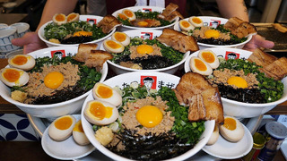 Лапша в японском стиле – Mazesoba / корейская уличная еда