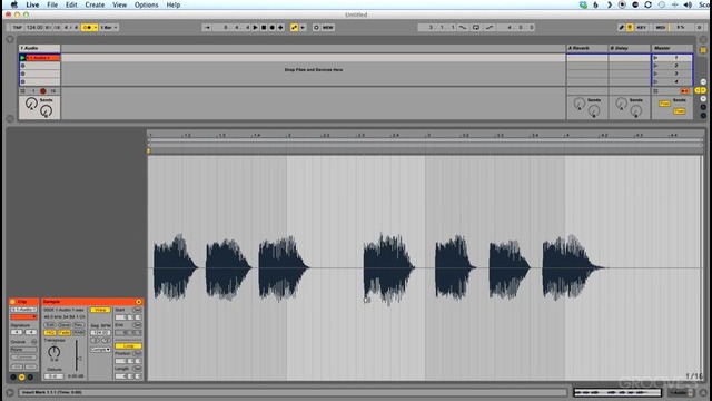 Groove3 – Ableton Live 9. Урок 16 – Запись Audio Clips