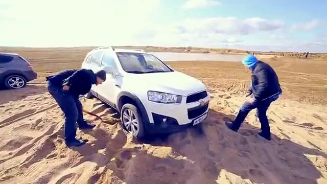 Осенний расколбас 2014. Пески в Сычёво. Тест Chevrolet Captiva