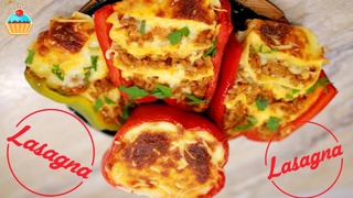 Лазанья в болгарском перце / lasagne in bell peppers