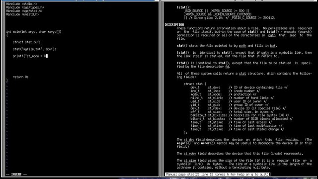 C Programming in Linux Tutorial #077 – stat() Function