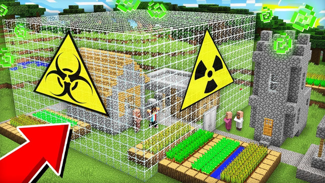 ПОЧЕМУ НАС ИЗОЛИРОВАЛИ ОТ ВСЕЙ ДЕРЕВНИ ЖИТЕЛЕЙ В МАЙНКРАФТ | Компот Minecraft