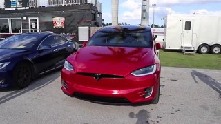 840-сильный Dodge Demon против Tesla Model S P100D. Дрэг-гонка