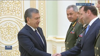Шавкат Мирзиёев принял руководителей оборонных ведомств государств-участников СНГ