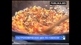 За рекордное время повара из Узбекистана приготовили 500 порций лагмана