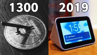 Эволюция развития часов с 1300 года до наших дней