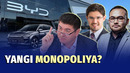 BYD importi cheklanadi. Bundan kim manfaatdor