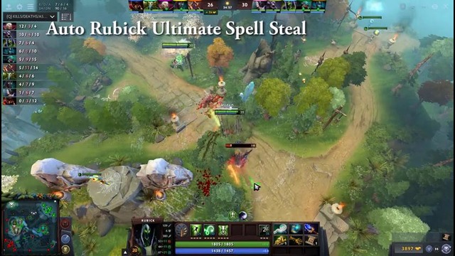 Dota 2 Читер – Рубик автоматом ворует УЛЬТЫ