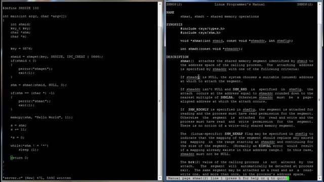 C Programming in Linux Tutorial #036 – Shared Memory