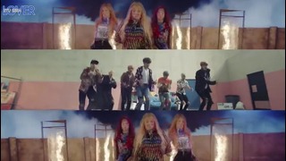 BTS/BLACKPINK – Blood Sweat and Tears & FirePlaying with Fire & Whistle MASHUP