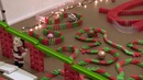 Merry Christmas in Dominoes